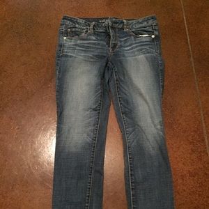 AE super stretch skinny jeans