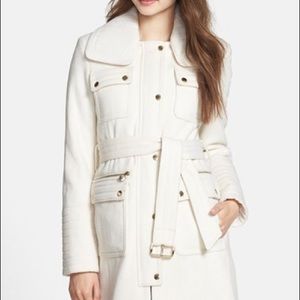 Laundry by shelli segal military wool trench coat