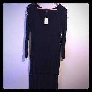 Brand New with tag Forever 21 black high/low dress