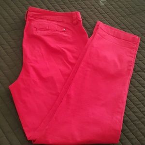 Tommy helfiger red pants