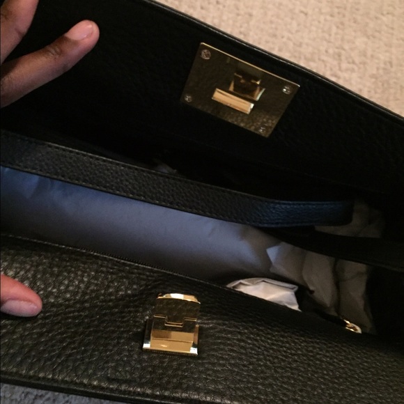 NWT: Michael kors black satchel authentic - Picture 4 of 4