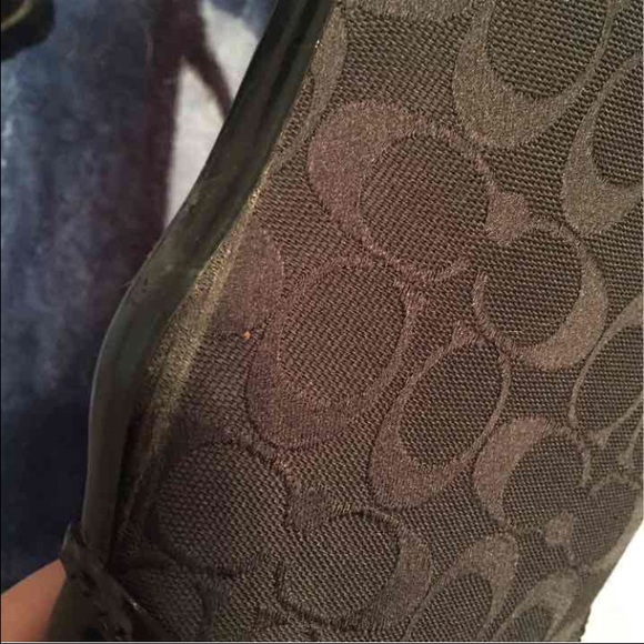Coach lace up rain boots - Picture 2 of 4