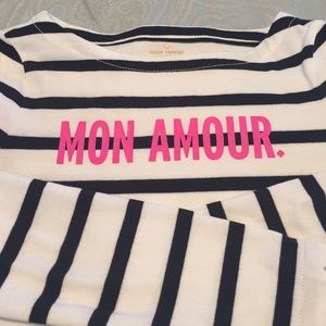 EUC Kate Spade Mon Amour tee size Small