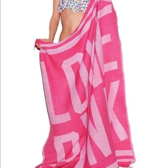 PINK Beach Blanket - Picture 4 of 5