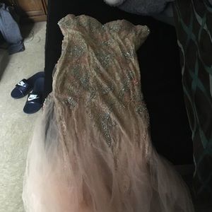 Prom dress size 12 runs small more like an 8-10