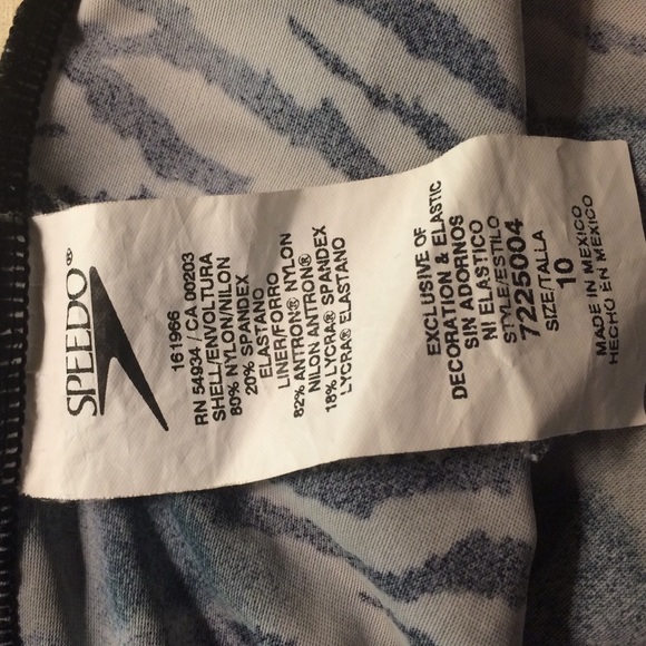 donated 7/20 Speedo swimsuit - Picture 4 of 4