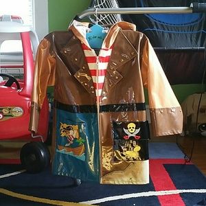 Kids Kidorable brand Pirate raincoat