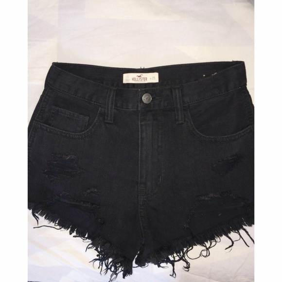 Hollister Co. Festival High Rise Denim Shorts