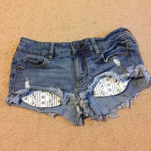 Bullhead black short shorts