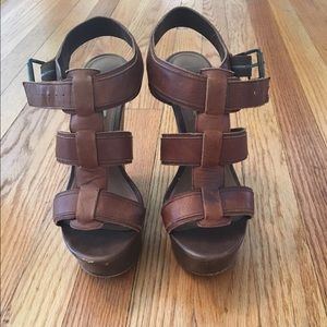 Steve Madden sandal wedges!