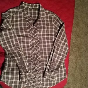 Light flannel, perfect cool summer nights!!