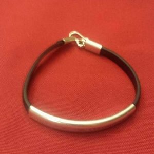 Sport Black and Silver Bracelet