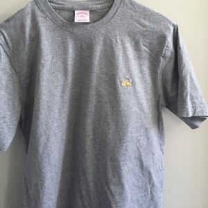 Men's Brooksbrothers grey short sleeve t shirt