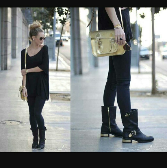 vince camuto biker boots