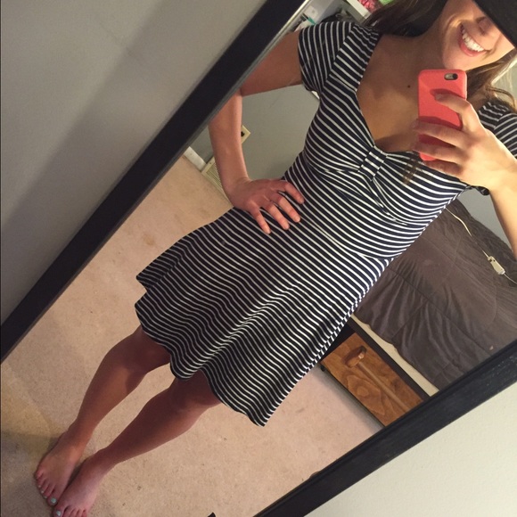 Stripped dress!!