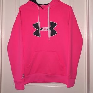 Pink Under Armour Sweatshirt