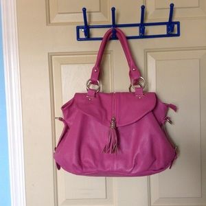 A hot pink purse!