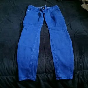 Express blue leggings