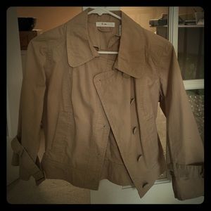 Khaki jacket- fit similar to a jean jacket