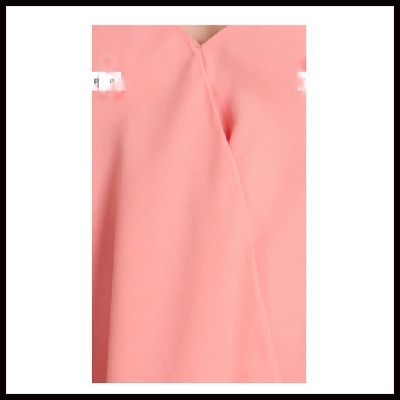 Surplice High-Low Halter Blouse - Picture 4 of 4