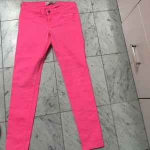 Pink Hollister Jeans