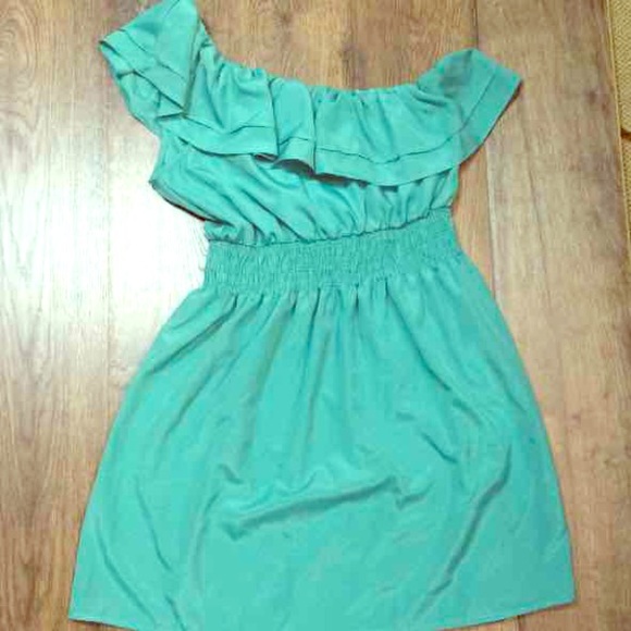 Body Central one shoulder dress