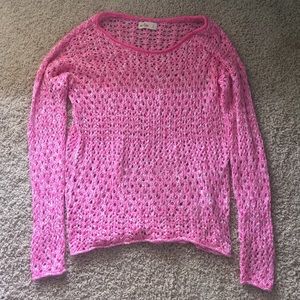 Pink Hollister sweater (NWT)