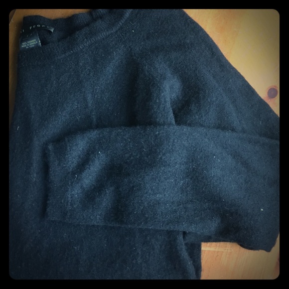 ⚜Yansi Fugel 100% Cashmere Black Sweater⚜
