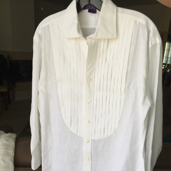 White shirt dress
