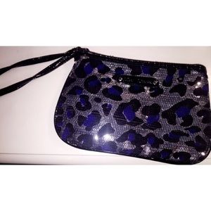 Authentic Betsey Johnson Rare Cheetah Wristlet