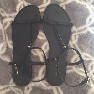 Black T Strap sandals