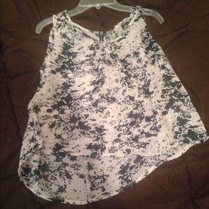 Sheer tank top