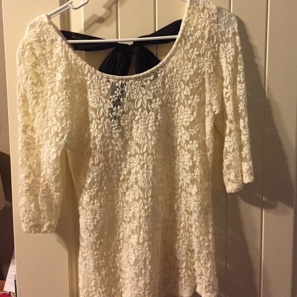 Laced top