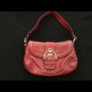 Coach, small, shoulder bag.