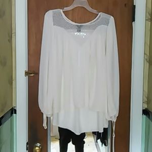Cream Blouse