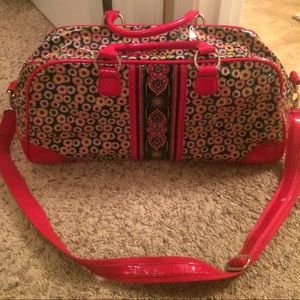 Vera Bradley lmtd edition Frill weekend duffel bag