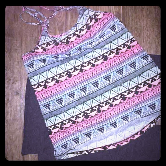 Victoria's Secret Pink Aztec tank
