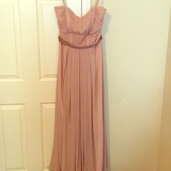 Pink formal dress