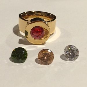 Interchangeable Cubic zirconia