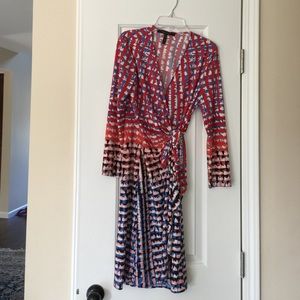 Wrap around dress