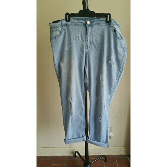 Custom Destructive Boyfriend jeans