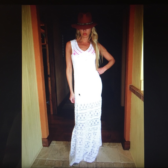 Nightcap Clothing White Victorian Lace Maxi Dress