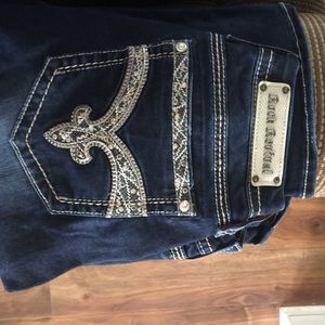 Rock Revival mid-rise curvy boot jeans