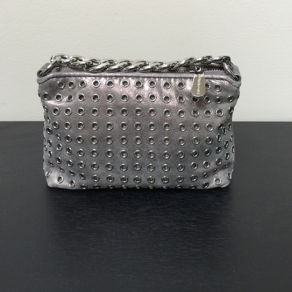 Michael Kors Collette Nickel Pouchette - Picture 1 of 8