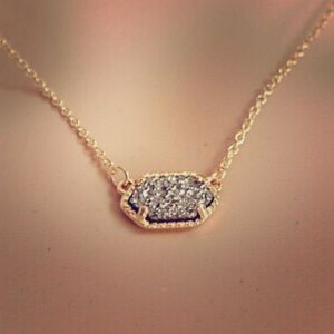 Dark silver necklace reserved