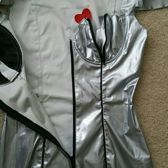 Metallic zipper dress - Picture 4 of 4
