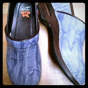 Dansko Blue Clogs