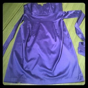 Size 3 blue formal dress.