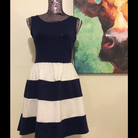 Blue sailor dress!