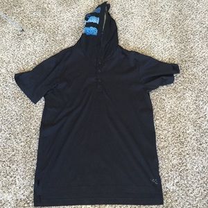 Y3 short sleeve hoodie